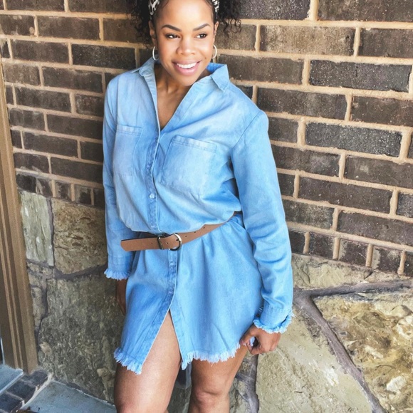 SALE!!!!🔥 DENIM DRESS🔥 - Picture 2 of 2